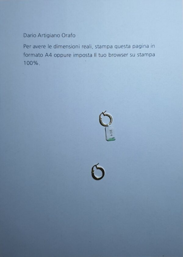 Orecchini a Cerchio EG 006 - immagine 4
