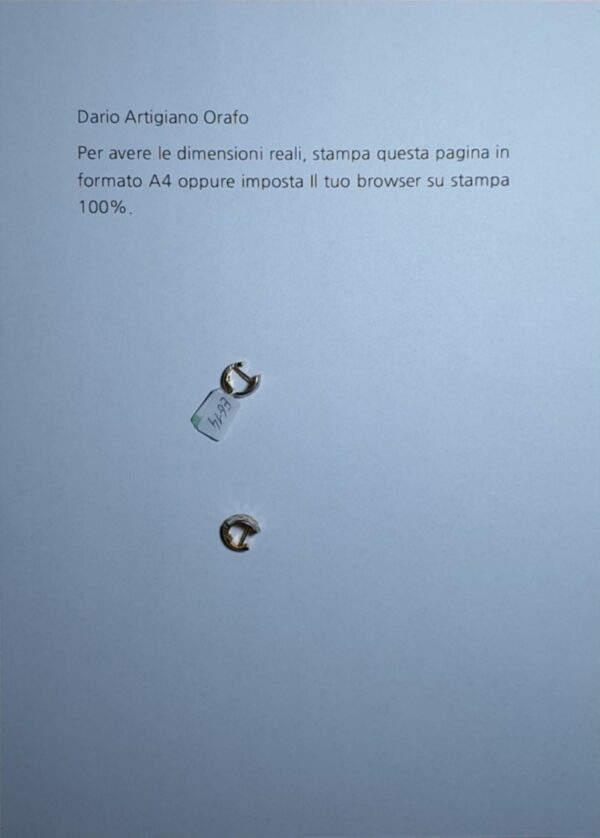 Orecchini a Cerchio EG 014 - immagine 4