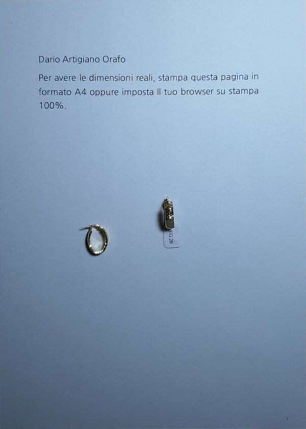 Orecchini a Cerchio EG 020 - immagine 4