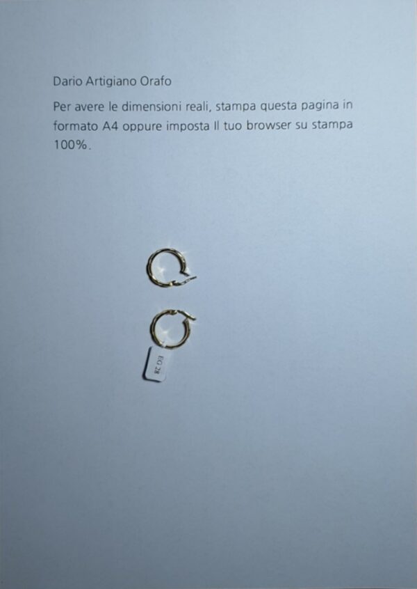Orecchini a Cerchio EG 028 - immagine 4