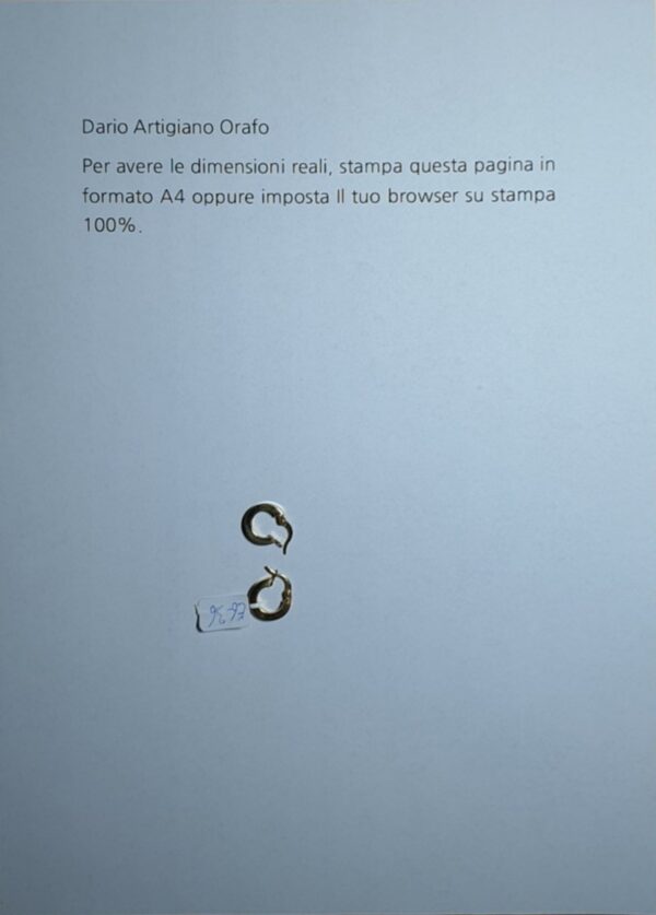 Orecchini a Cerchio EG 036 - immagine 4