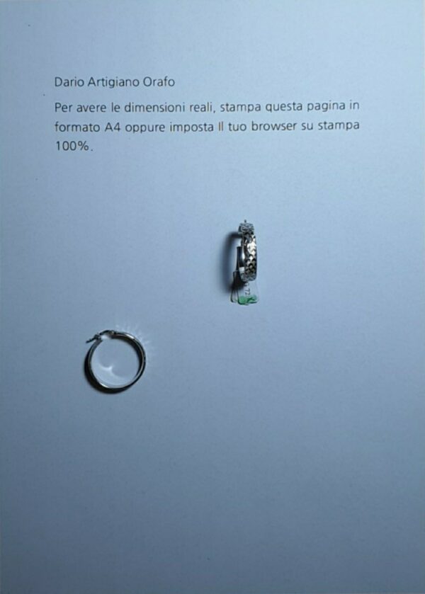 Orecchini a Cerchio EG 072 - immagine 4