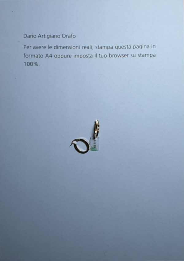 Orecchini a Cerchio EG 089 - immagine 4