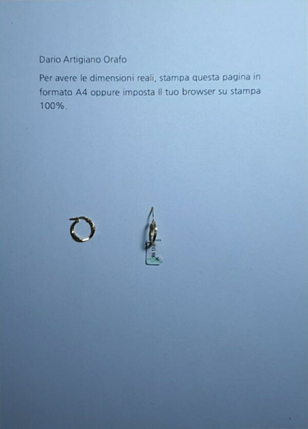 Orecchini a Cerchio EG 098 - immagine 4