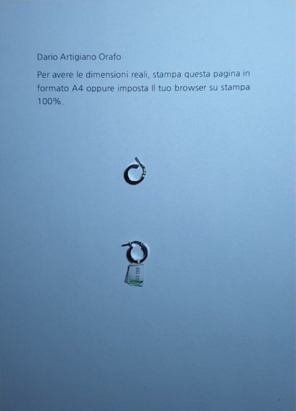 Orecchini a Cerchio EG 123 - immagine 4