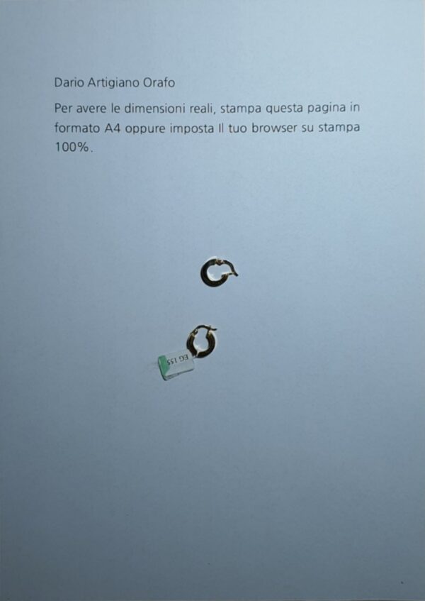 Orecchini a Cerchio EG 155 - immagine 4