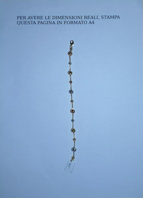 Bracciale a Rosario GI 007 - immagine 4