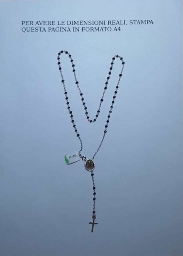 Collana a Rosario GP 033 - immagine 4