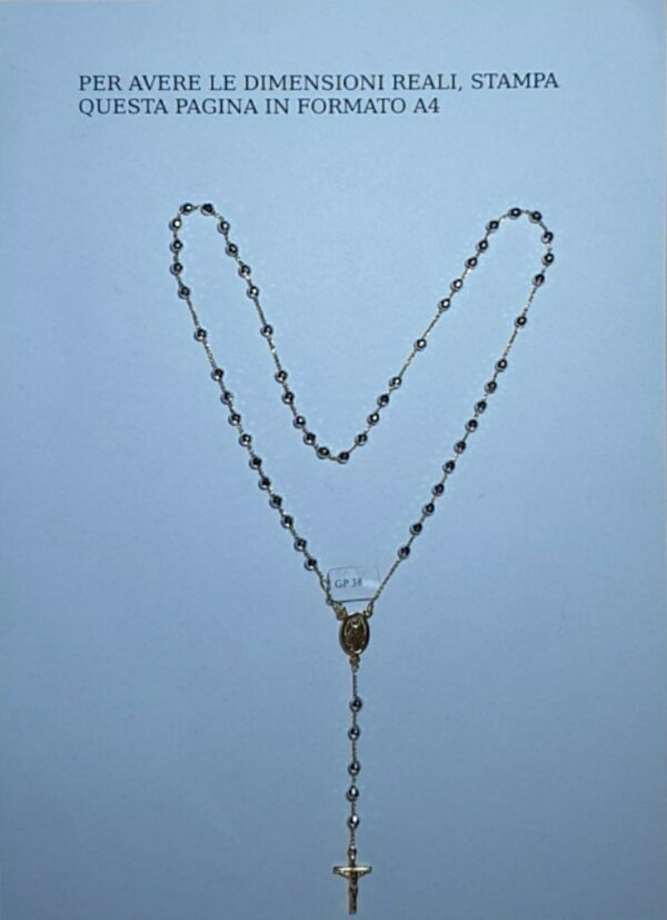 Collana a Rosario GP 038 - immagine 4