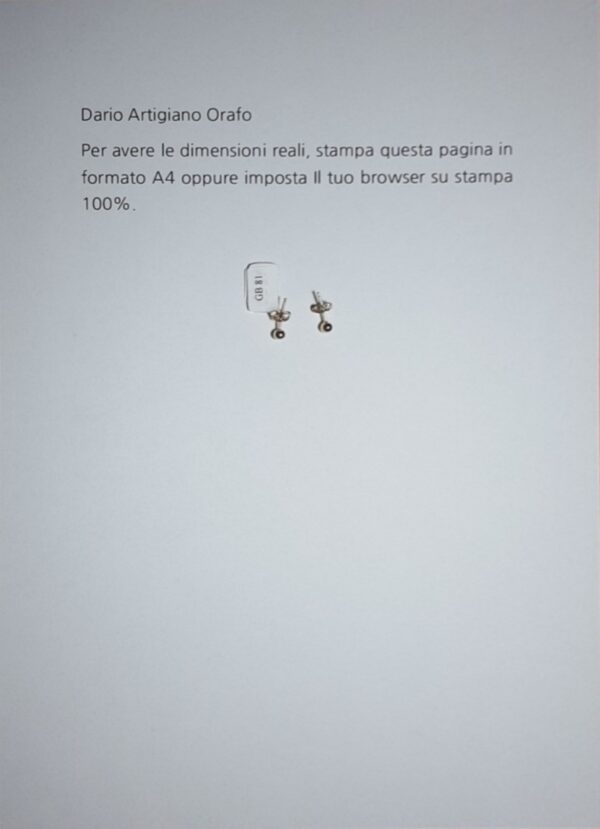 Orecchini da Bambina GB 081 - immagine 3