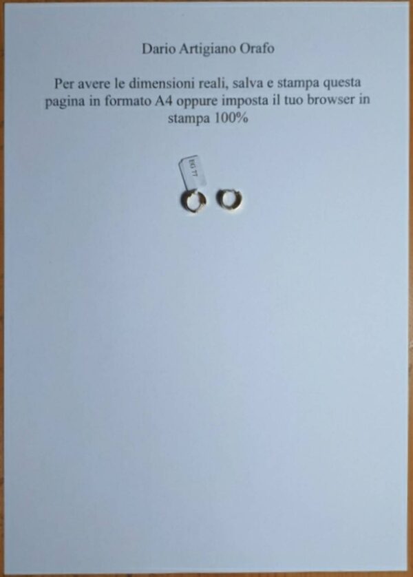 Orecchini a Cerchio EG 077 - immagine 4