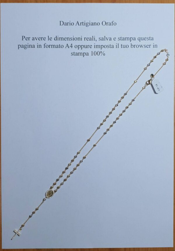 Collana a Rosario GP 018 - immagine 4