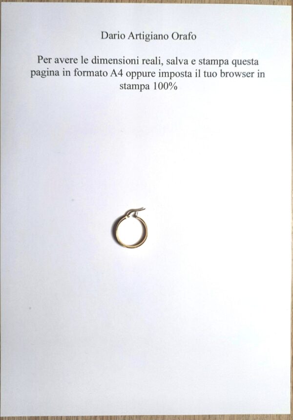 Orecchini a Cerchio EG 012 - immagine 4