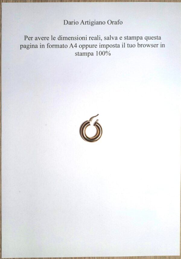 Orecchini a Cerchio EG 082 - immagine 4