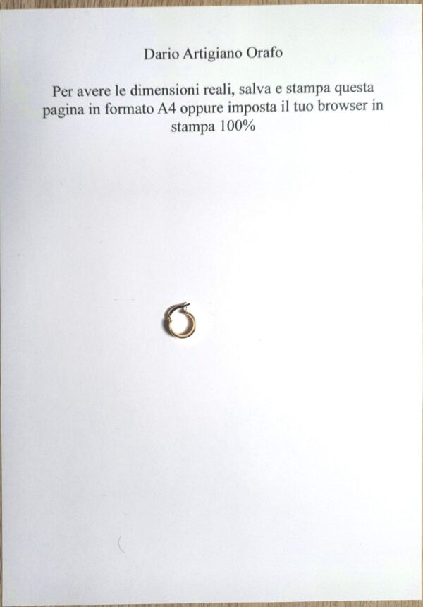 Orecchini a Cerchio EG 127 - immagine 4