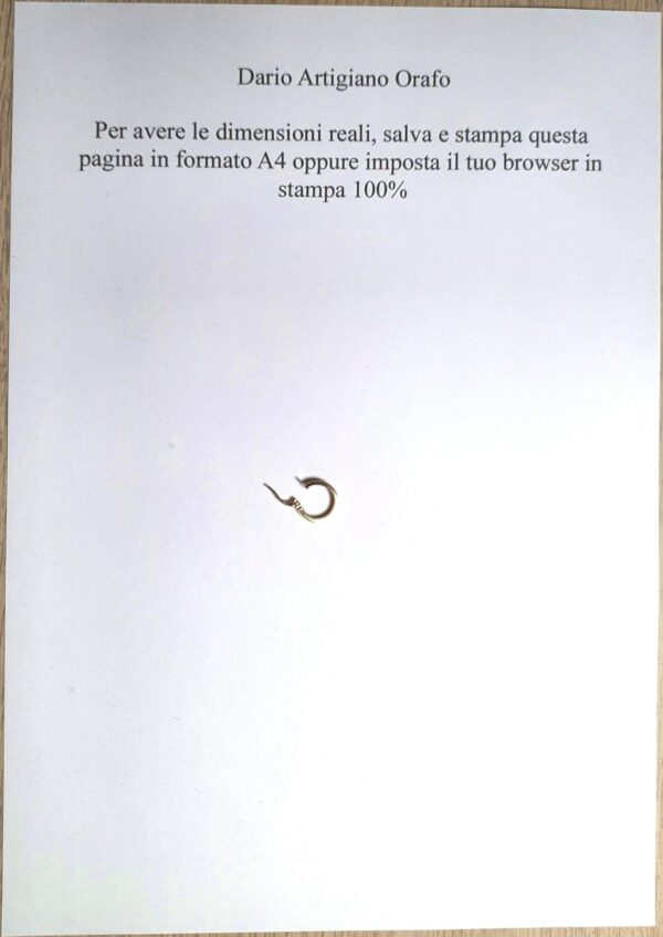 Orecchini a Cerchio EG 179 - immagine 4