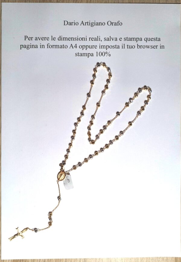 Collana a Rosario GP 007 - immagine 4