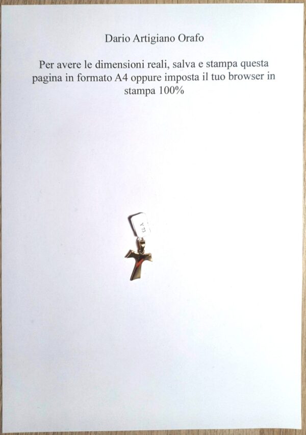 Croce da Uomo Y 073 - immagine 4