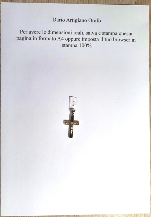Croce da Uomo Y 128 - immagine 4