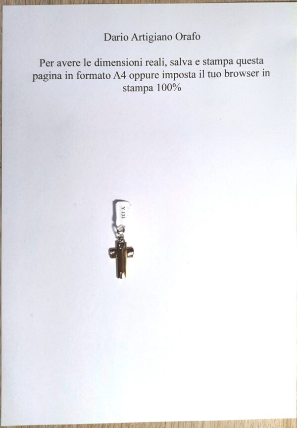Croce da Uomo Y 131 - immagine 4