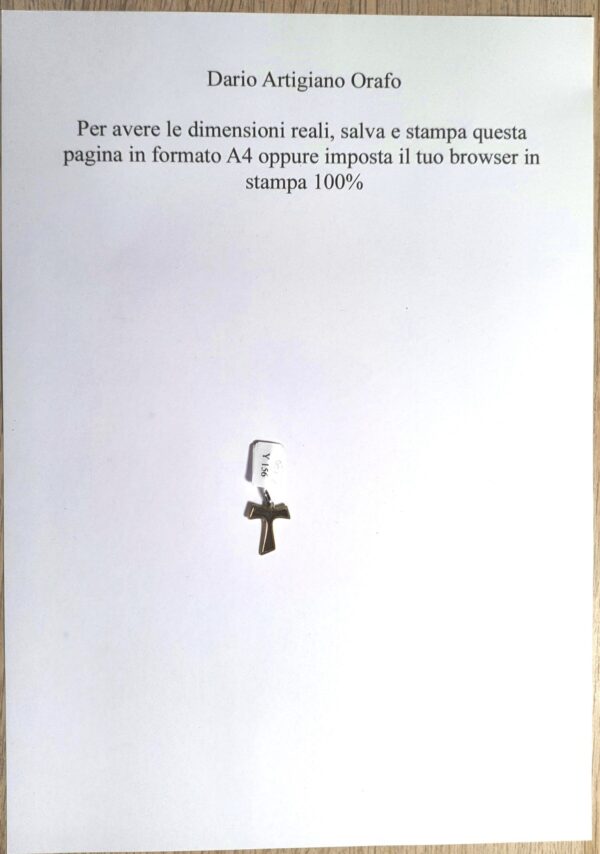 Croce da Uomo Y 156 - immagine 4