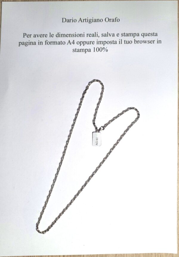 Collana da Uomo AG 061 - immagine 4