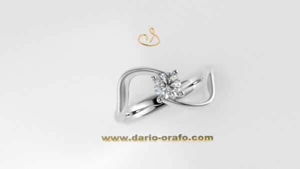 Anello Solitario 008