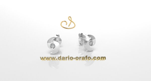 Orecchini Solitario 020