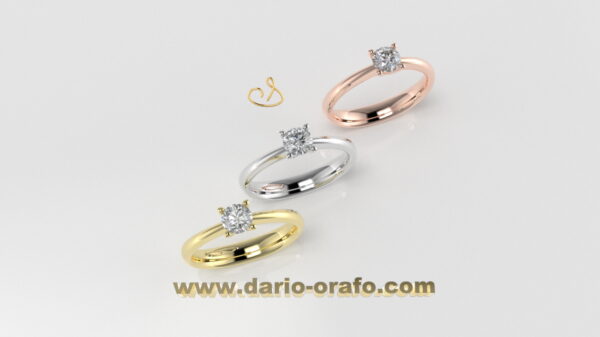 Anello Solitario 012 - immagine 3