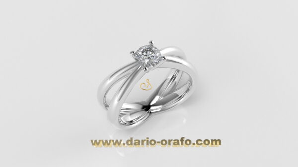 Anello Solitario 013