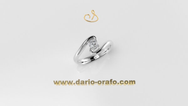 Anello Solitario 018