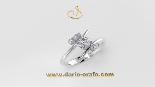 Anello Solitario 034