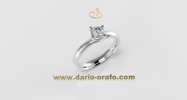 Anello Solitario 019
