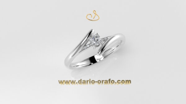 Anello Solitario 028