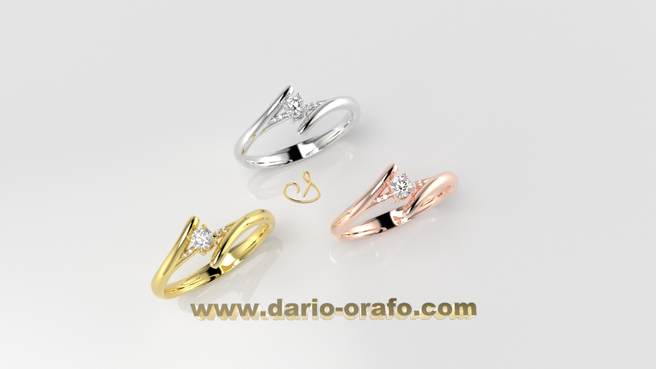 Anello Solitario 028 - immagine 5