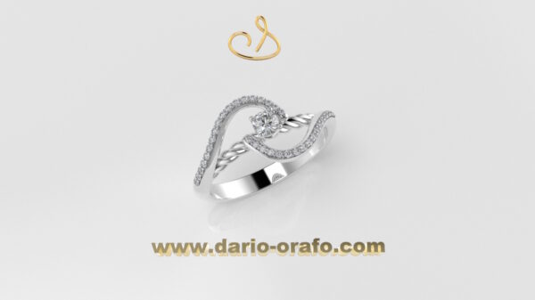 Anello Solitario 030