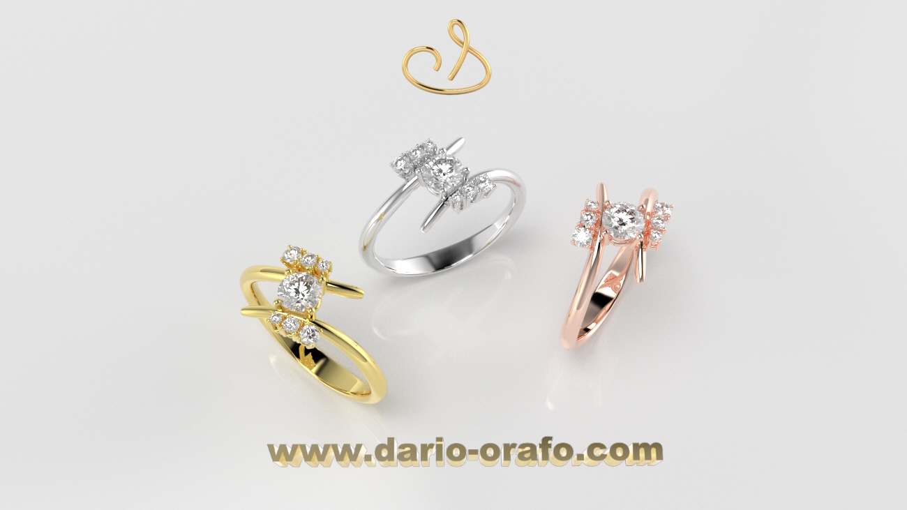 Anello Solitario 034 - immagine 5