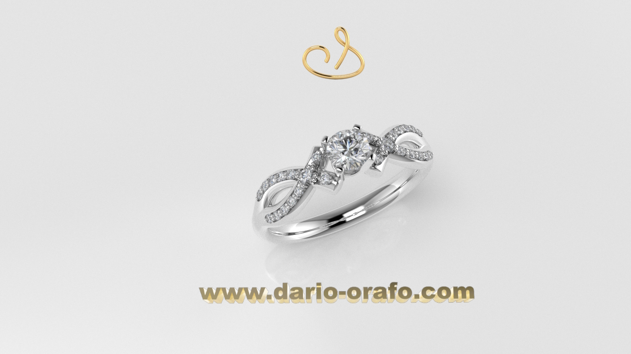 Anello Solitario 038