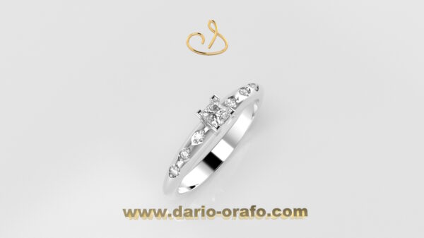 Anello Solitario 041