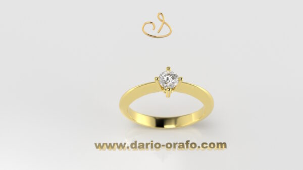 Anello Solitario 042 - immagine 4