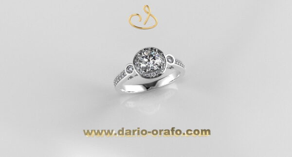 Anello Solitario 049