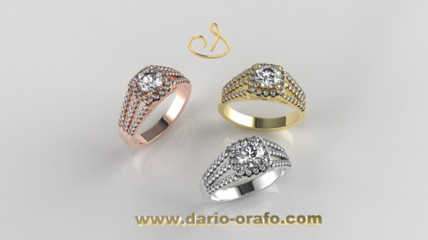 Anello Solitario 050 - immagine 4