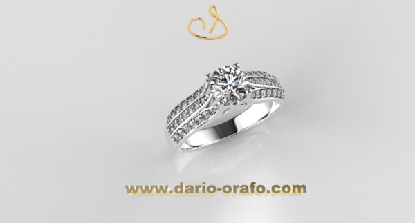 Anello Solitario 051