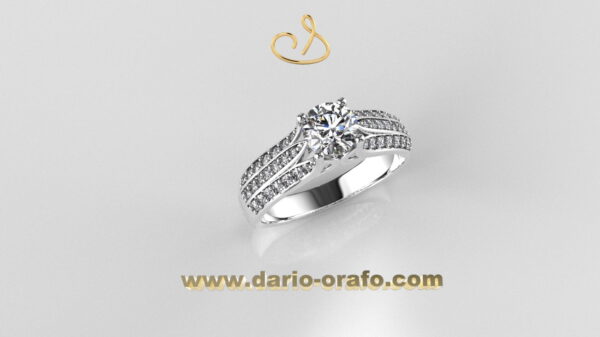 Anello Solitario 051