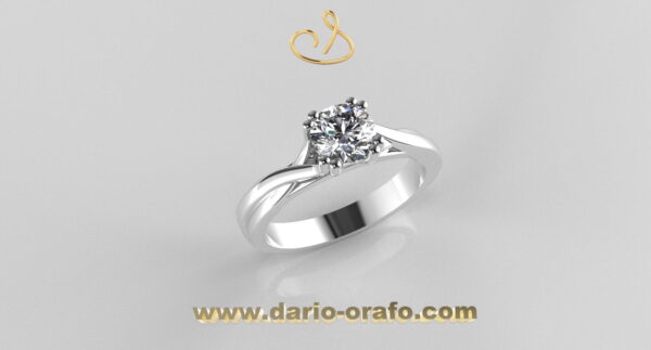 Anello Solitario 059