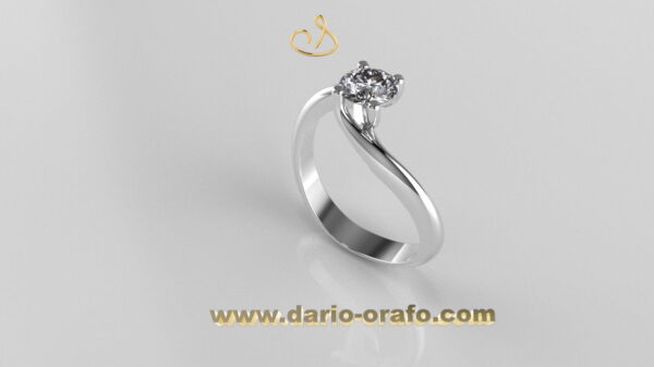 Anello Solitario 064