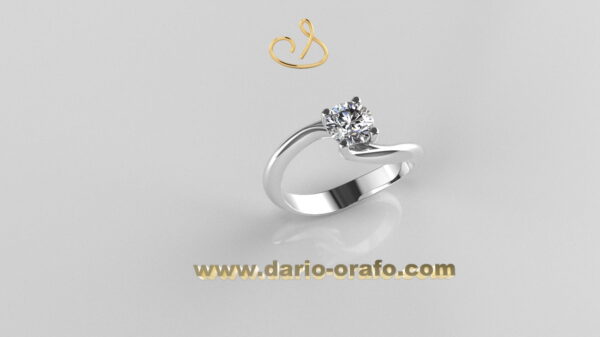 Anello Solitario 064 - immagine 2