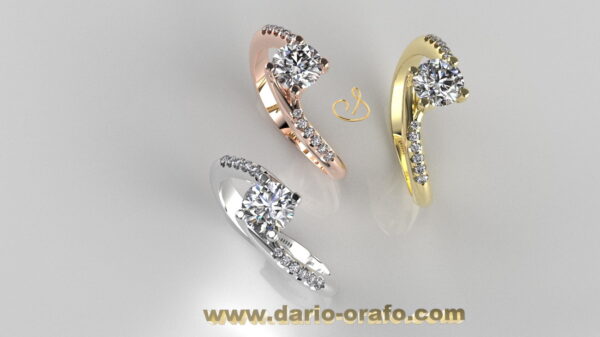 Anello Solitario 065 - immagine 4