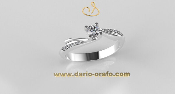 Anello Solitario 067