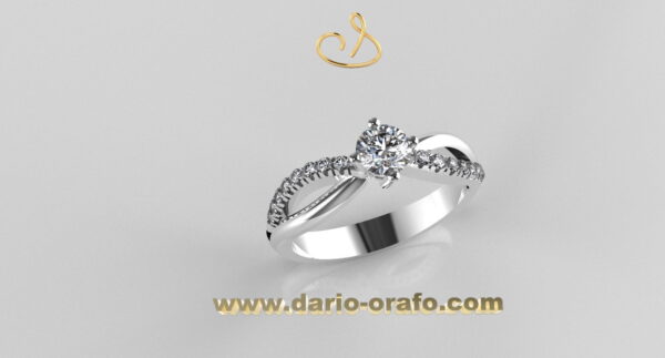 Anello Solitario 068